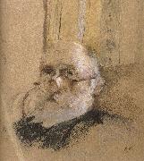 Edouard Vuillard Self-portrait of glasses painting